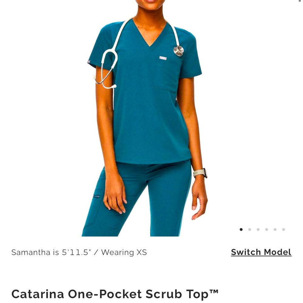 Figs, NWT. Size M. Catarina one pocket top.